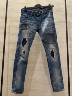 00s vanquish japanese label skinny denim