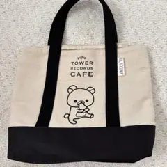 TOWER RECORDS CAFE トートバッグ リラックマ ハンドバッグ