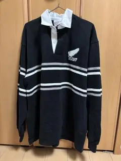 ラガーシャツ ニュージーランド ゲームシャツ XL