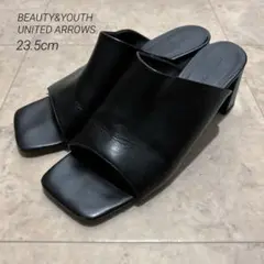 BEAUTY&YOUTH UNITED ARROWS ブラック ミュール