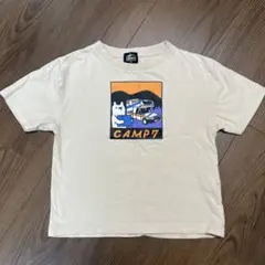 CAMP7 ベージュ Tシャツ 105
