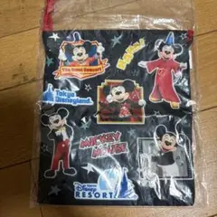 ミッキーマウス 実写 巾着 きんちゃく ディズニーリゾート