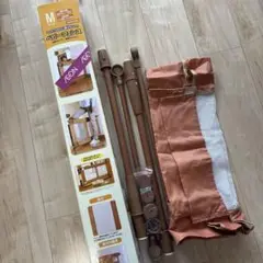 ベビーフェンス　Mサイズ 高さ60cm 幅90〜130cm