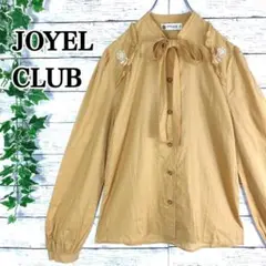 JOYEL CLUB ジョイエルクラブ☆ブラウス シャツ リボン 刺繍 フリル