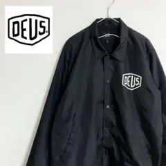 大人気　極美品　DEUS EX MACHINA コーチジャケット L ブラック