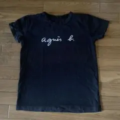 agnès b. 黒 Tシャツ 140センチ（L）人気定番