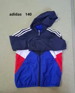 adidas フード付きジャケット 140