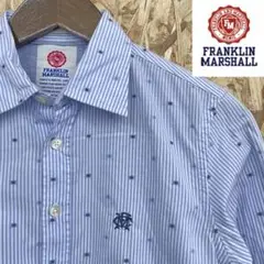 状態良好 FRANKLIN&MARSHALL ストライプシャツ 長袖 カジュアル