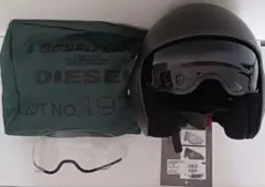 希少 DIESEL×AGV ディーゼル Hi-Jack ジェットヘルメット　M DIESEL 【美品】 DIESEL×AGV コラボ Hi-Jack ジェットヘルメット