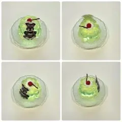 【シュナウザー】ゼリー型ミニチュア チェリー付き