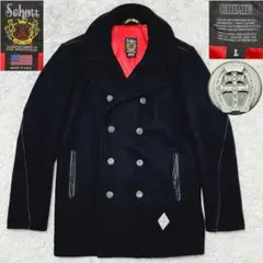Schott × Crimie Pコート　ブラック　Mサイズ CRIMIE（クライミー）の「SCHOTT x THE CRIMIE STAR STUDS