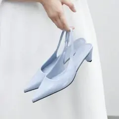 SHEIN ポインテッドトゥ ミュール
