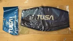 TUSA マスクストラップカバー　青