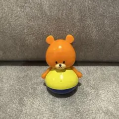 くまのがっこう　置物　起き上がりこぼし　希少レトロ