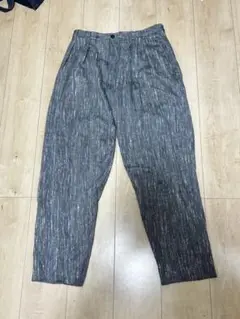 COTLER 90's ストライプ ワイドパンツ グレー