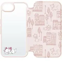 【未開封品】iPhone 16e 手帳型ケース　ディズニー　マリー　ピンク