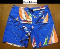 【大きい】38(US)102cm極美品RLXラルフローレン水着スイミングパンツ