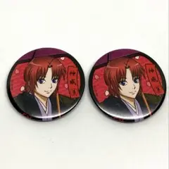 銀魂 華祭り 缶バッジ 神威