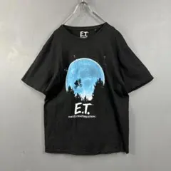入手困難 E.T. Universal 映画 ムービー Tシャツ 黒 L