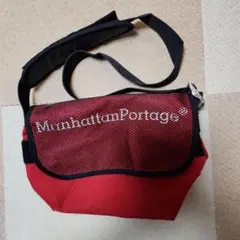 Manhattan Portage ショルダーバッグ レッド