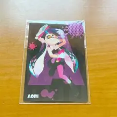 スプラトゥーン2 イカすカードウエハース アオリ