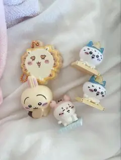 ちいかわ キーホルダー バスボール バスボム マスコット フィギュア 5点セット