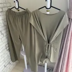 AZUL BY MOUSSY リブセットアップ Mサイズ
