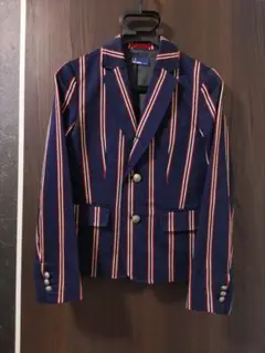 FRED PERRY フレッドペリー ストライプ ジャケット JP M ネイビー