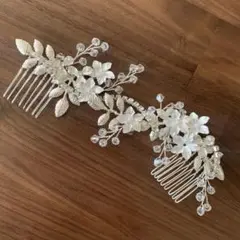 ヘッドドレス アクセサリー ブライダル 結婚式 髪飾り ウェディング