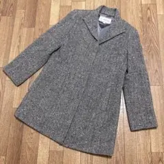 エルミダ El MIDAS コート グレー系 Aライン 美品