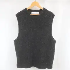 美品 walenode シルク コットン ミックスカラー ニット ベスト 1