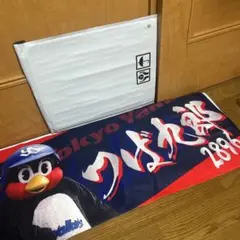 東京ヤクルトスワローズ　つば九郎　ファイバータオル