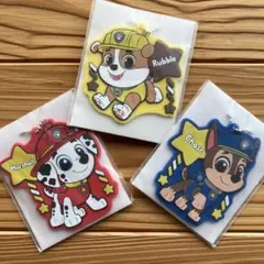 非売品　パウパトロール　おなまえラバーチャーム
