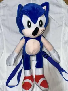【新品未開封】タグ付き　ソニック　シャドウ　ぬいぐるみ　リュック 新品未開封】タグ付き ソニック シャドウ ぬいぐるみ リュック