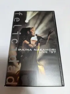 中森明菜 LIVE '97 VHS felicidad