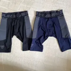 アンダーアーマー スライディングパンツ ブラック/ネイビー2枚セット