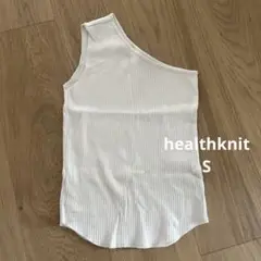 Healthknit ワンショルダー　タンクトップ S 34