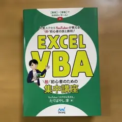 EXCEL VBA 脱初心者のための集中講座　たてばやし淳著