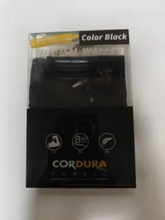 コーデュラファブリック ミニマル財布 ブラック
