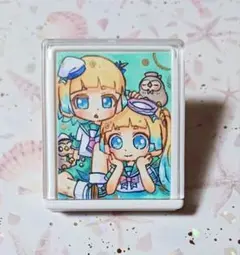 手描きイラスト入り　クリップ