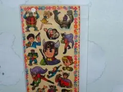 チャームうつし絵 手塚治虫 漫画 ビッグX 当時物 未使用1枚