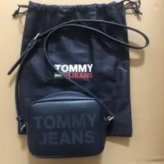 TOMMY JEANS トミージーンズ ショルダーバッグ 紺 ネイビー