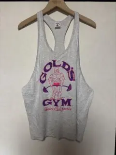 GOLD'S GYM タンクトップ Mサイズ グレー