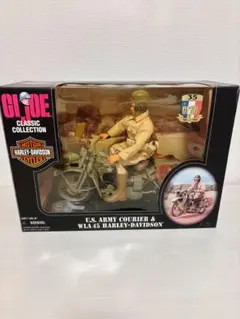 GI ジョーフィギュア& Harley-Davidson Hasbro Toys GI Joe 12 Inch US Army Courier & WLA 45 Harley