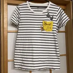 グラニフ トムとジェリー Tシャツ SSサイズ 白×黒