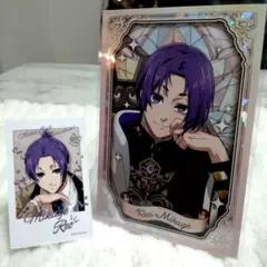 ブルーロック カラオケの鉄人 箔押しポストカード 御影玲王