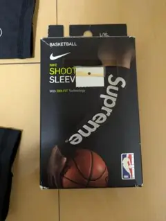 小物 Supreme Nike NBA Shooting Sleeve L/XL Nike X Supreme Shooter Sleeve Black Size L/XL 100% Authentic
