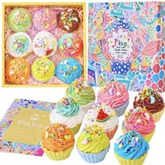 バスボム カップケーキ9個セット 入浴剤