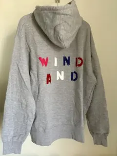 8月限定セール 池内博之さん着用 WIND AND SEA グレー パーカー L