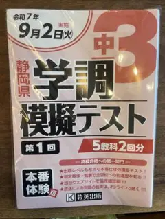 令和７年静岡県中3学調模擬テスト第1回